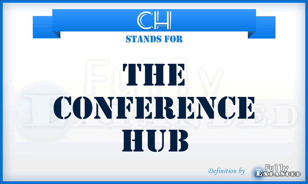 CH - The Conference Hub