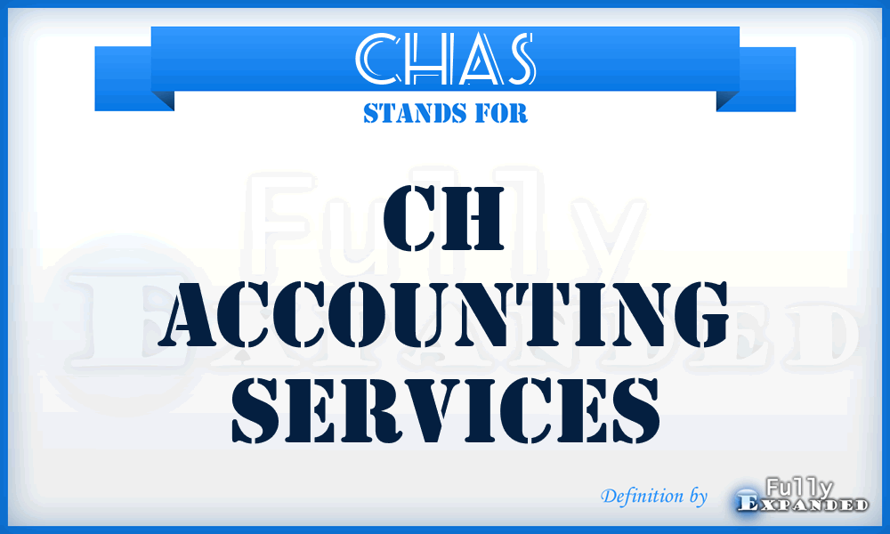 CHAS - CH Accounting Services