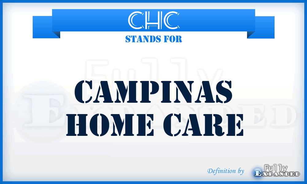 CHC - Campinas Home Care