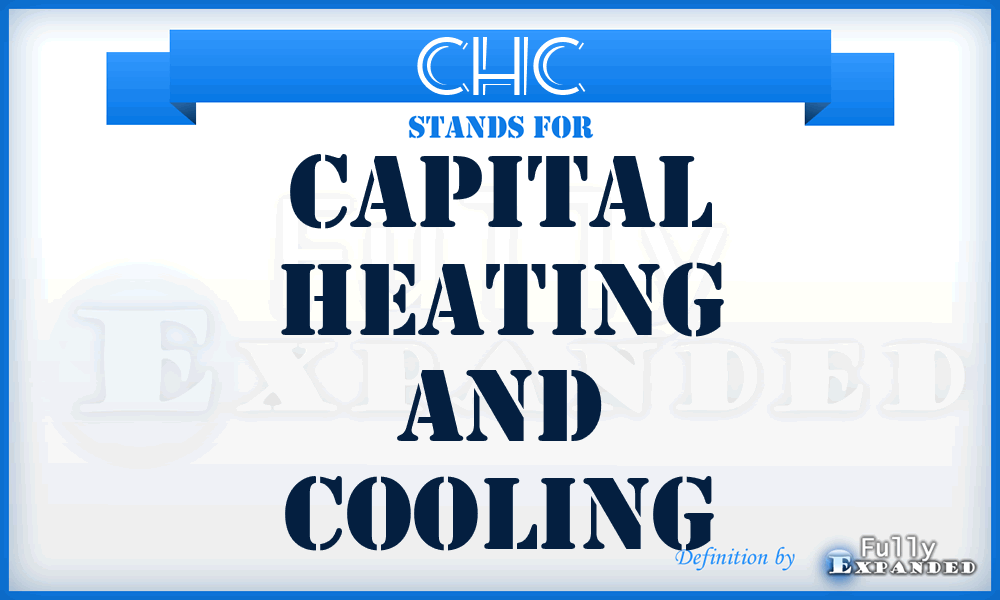 CHC - Capital Heating and Cooling