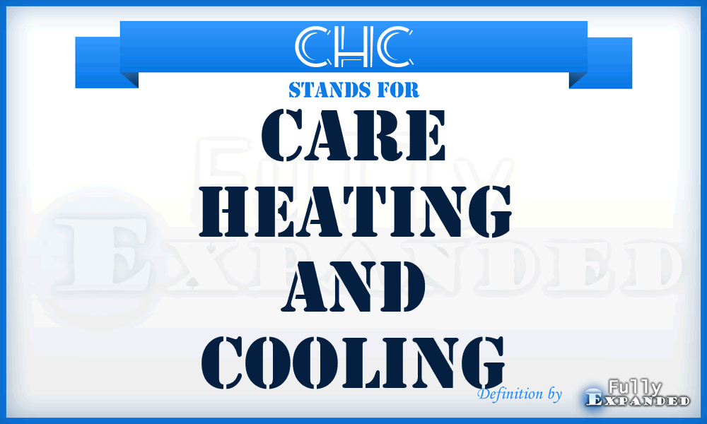 CHC - Care Heating and Cooling