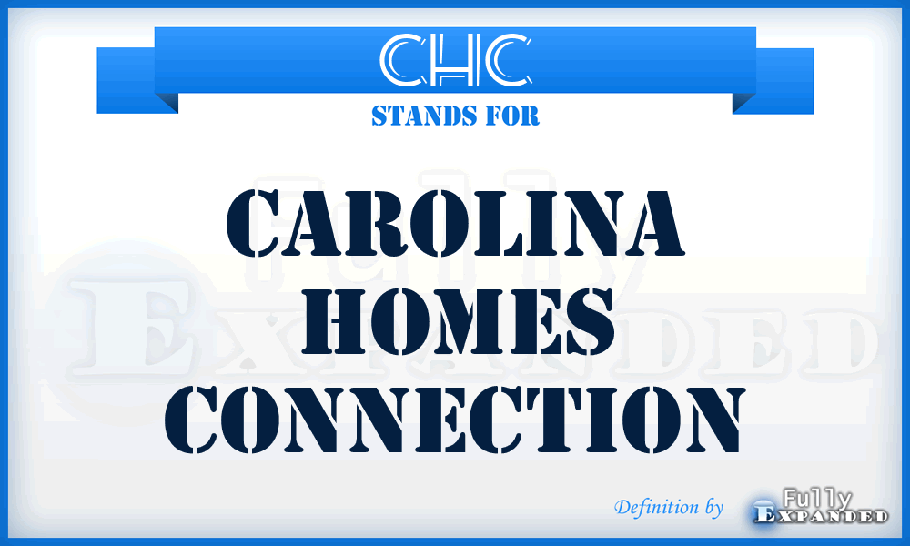 CHC - Carolina Homes Connection