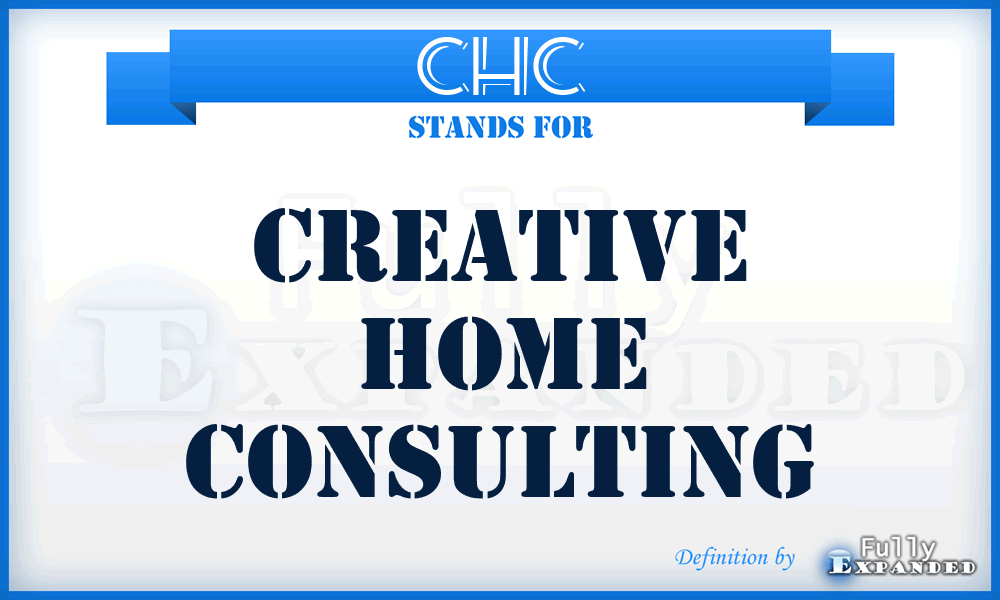 CHC - Creative Home Consulting