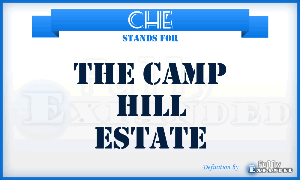 CHE - The Camp Hill Estate