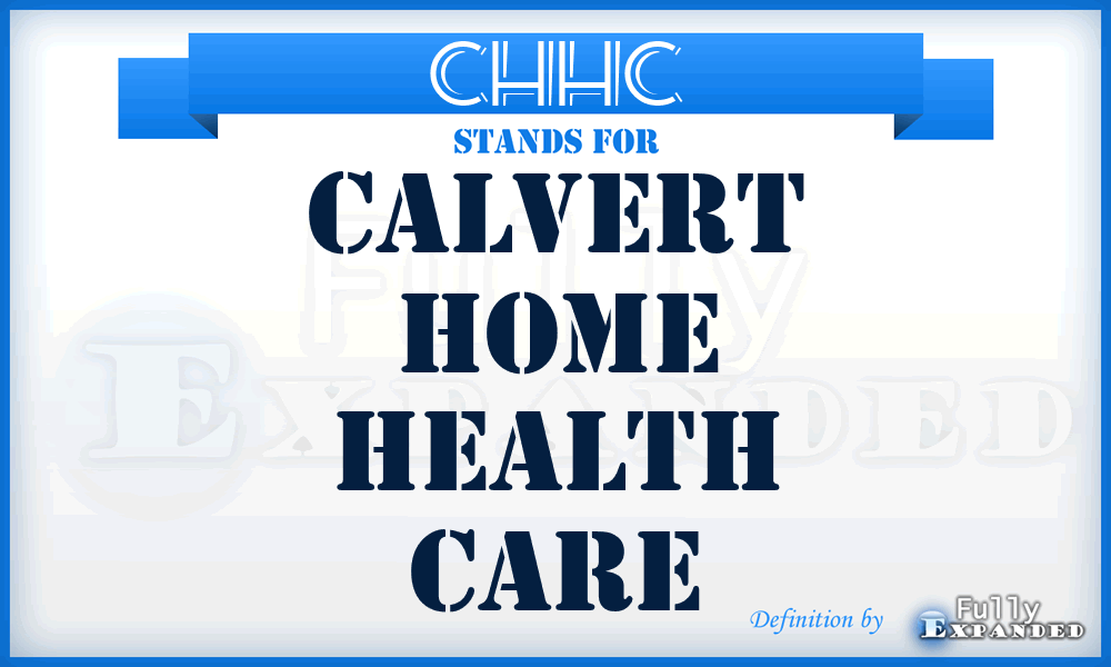 CHHC - Calvert Home Health Care