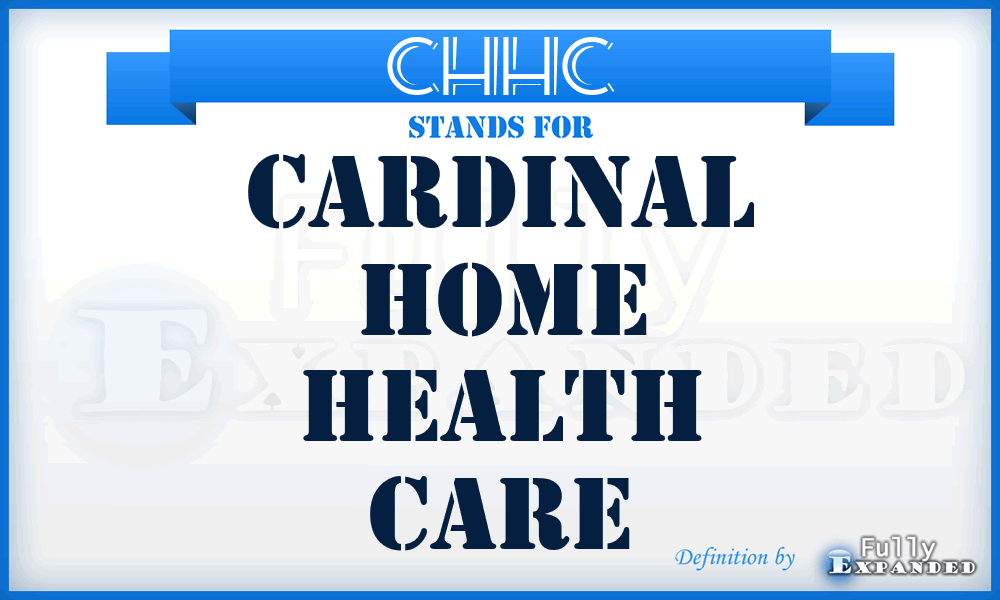 CHHC - Cardinal Home Health Care