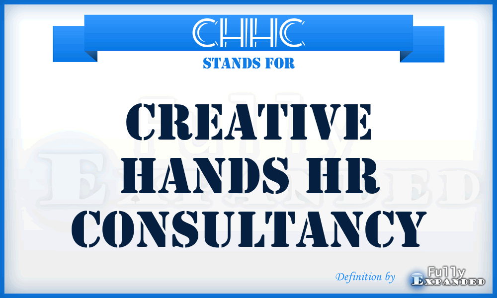 CHHC - Creative Hands Hr Consultancy