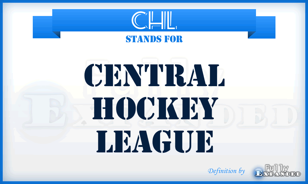 CHL - Central Hockey League