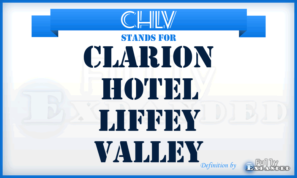 CHLV - Clarion Hotel Liffey Valley