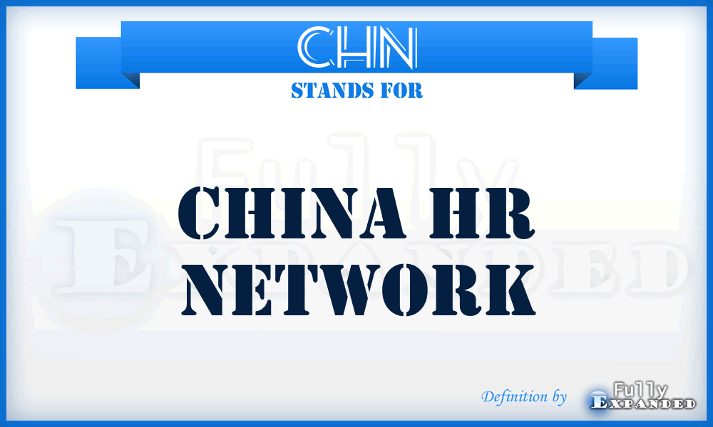 CHN - China Hr Network