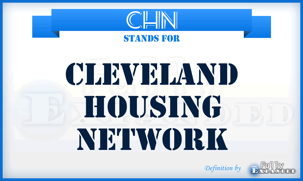 CHN - Cleveland Housing Network
