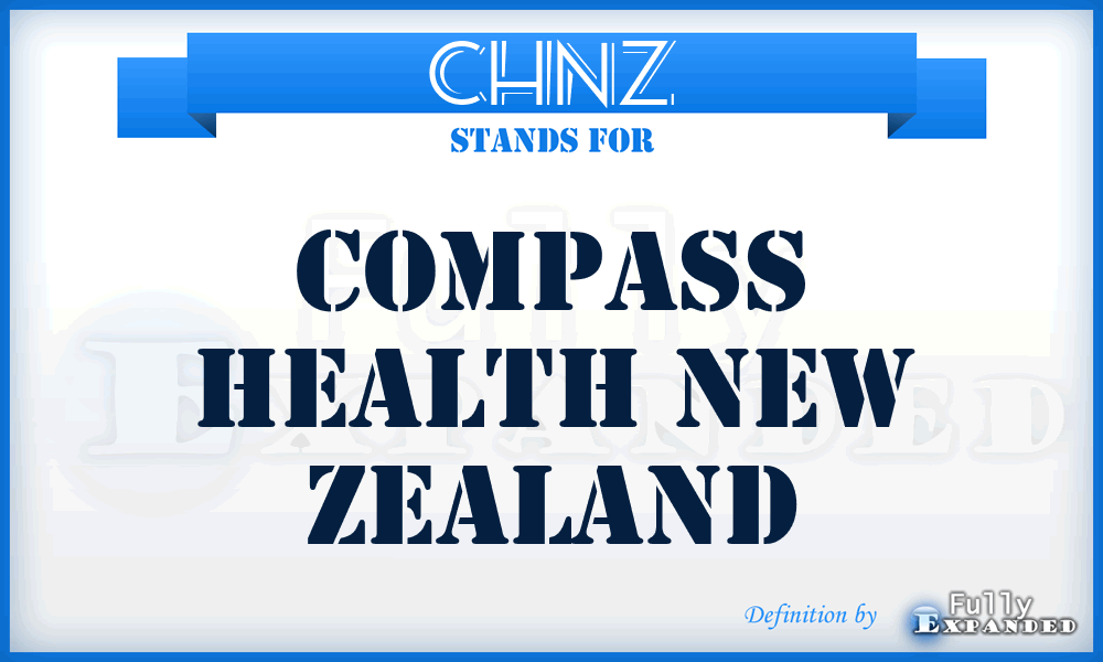 CHNZ - Compass Health New Zealand