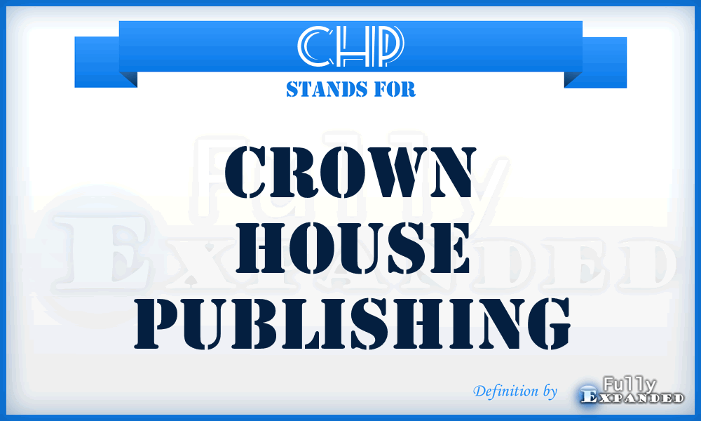 CHP - Crown House Publishing