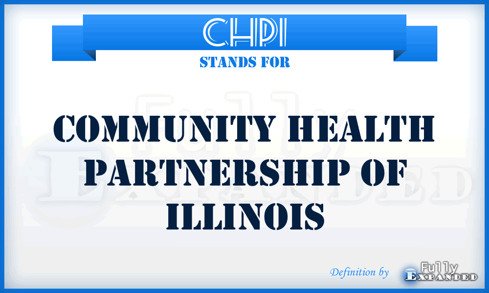 CHPI - Community Health Partnership of Illinois