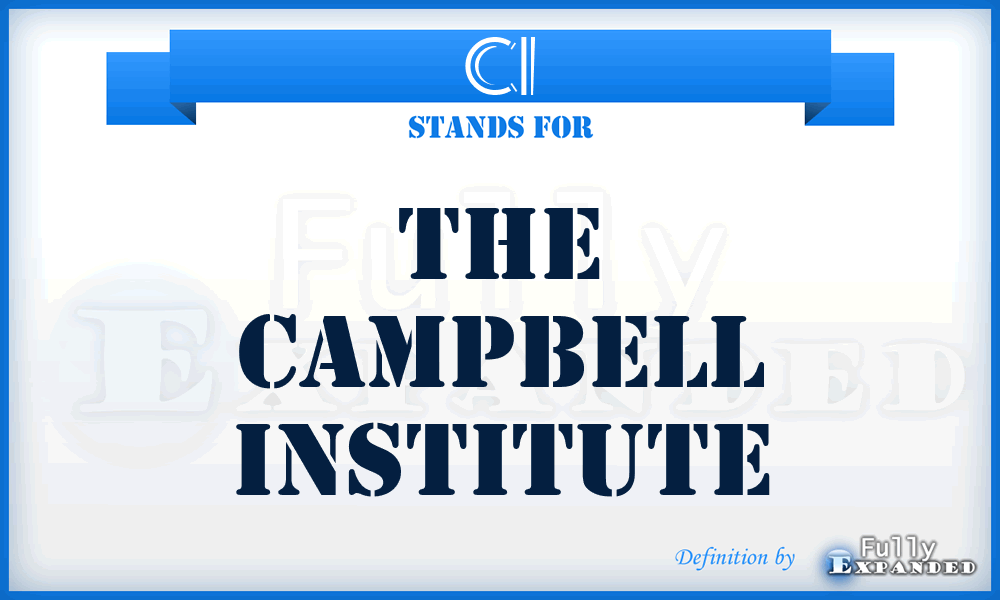 CI - The Campbell Institute