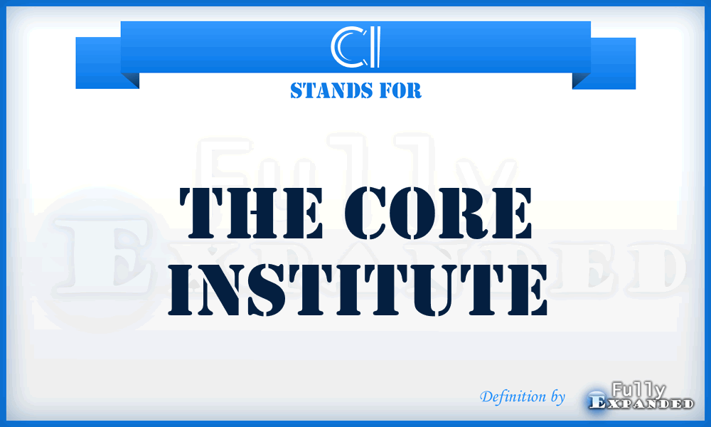 CI - The Core Institute