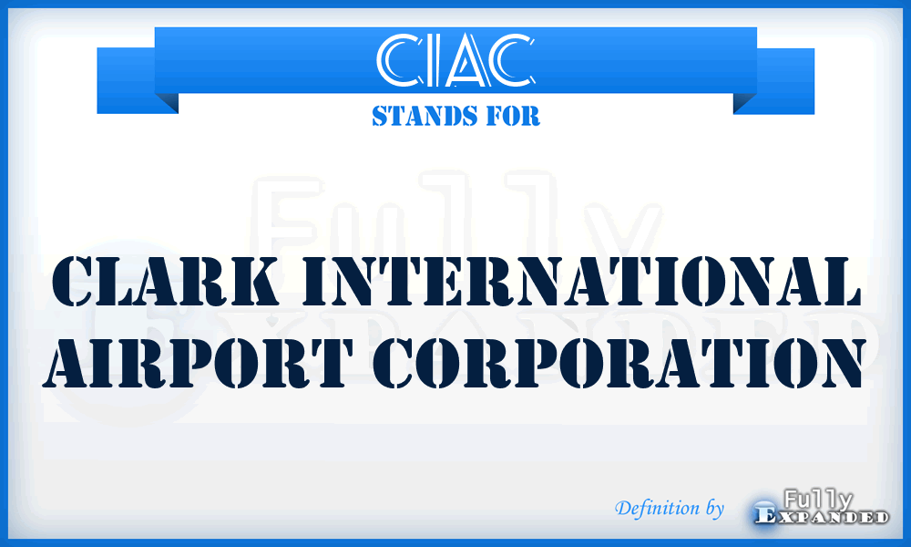 CIAC - Clark International Airport Corporation