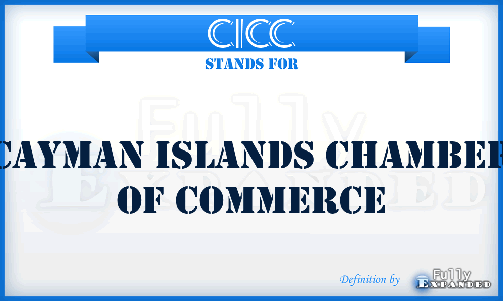 CICC - Cayman Islands Chamber of Commerce