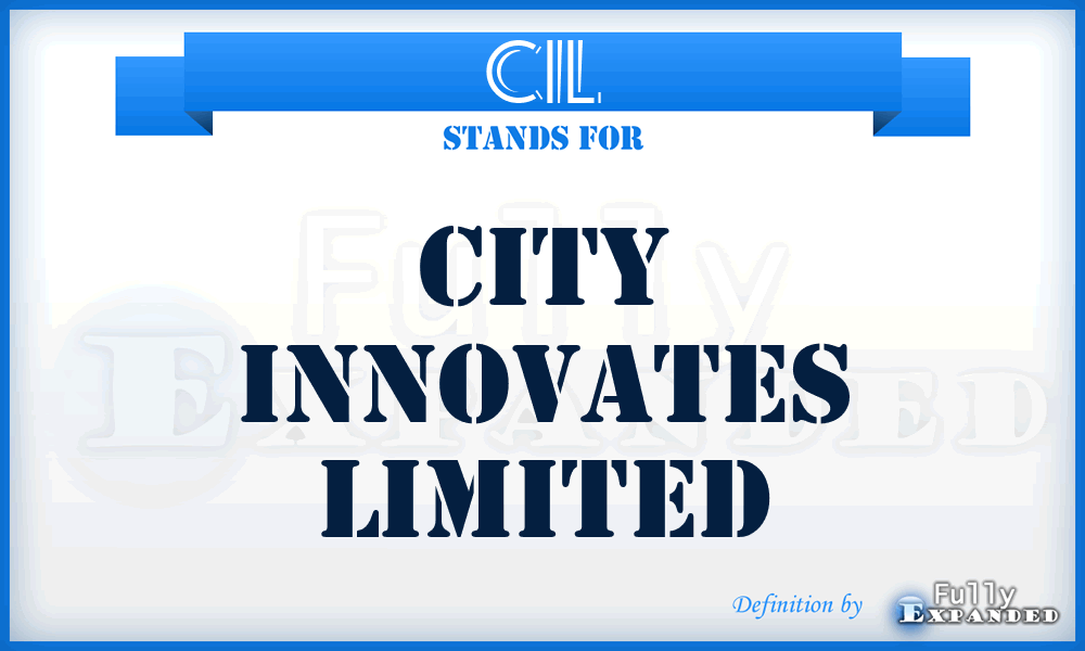CIL - City Innovates Limited