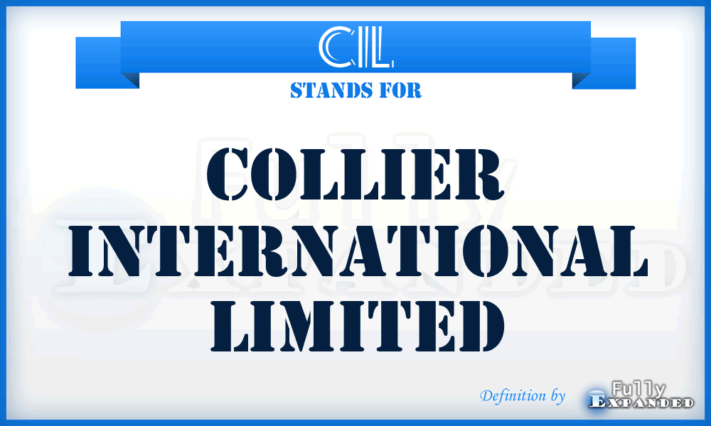 CIL - Collier International Limited