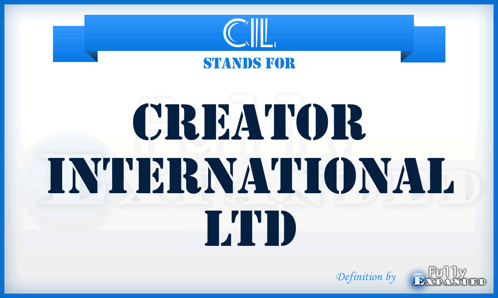 CIL - Creator International Ltd