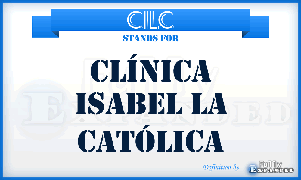 CILC - Clínica Isabel La Católica