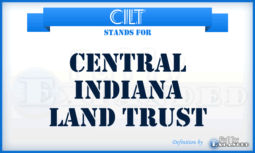 CILT - Central Indiana Land Trust