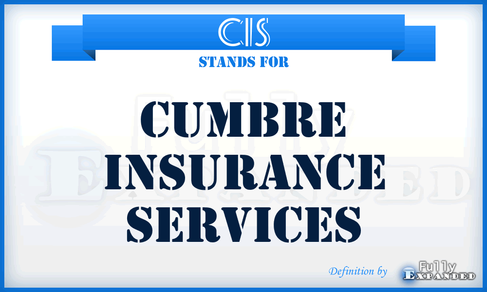 CIS - Cumbre Insurance Services