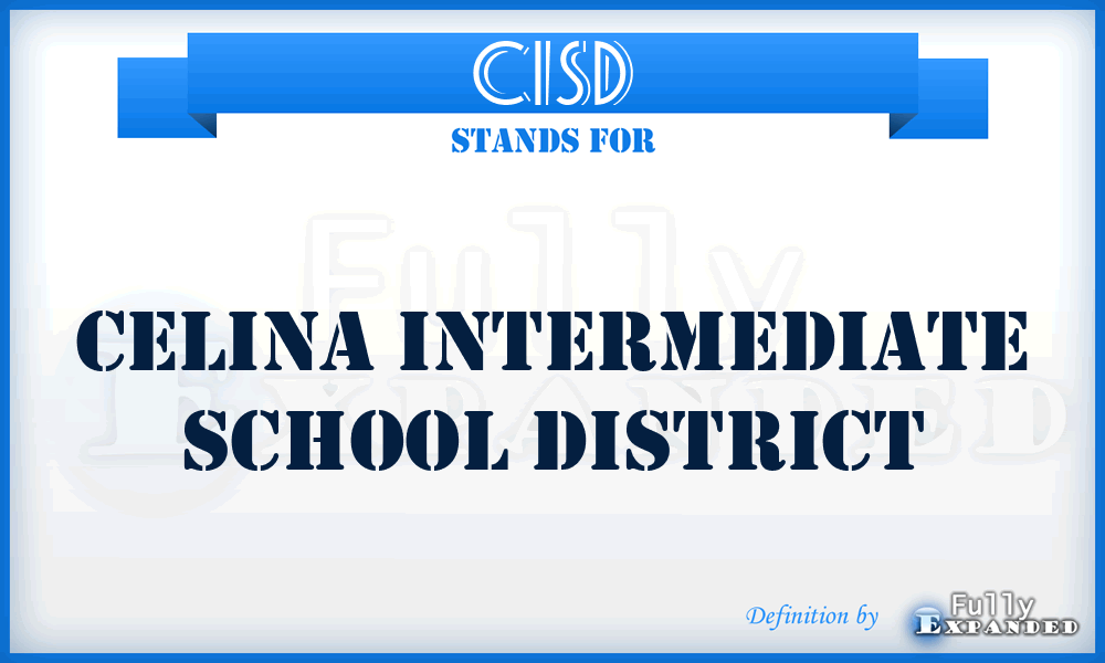 CISD - Celina Intermediate School District