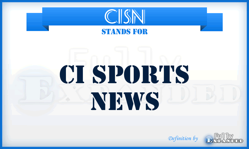 CISN - CI Sports News