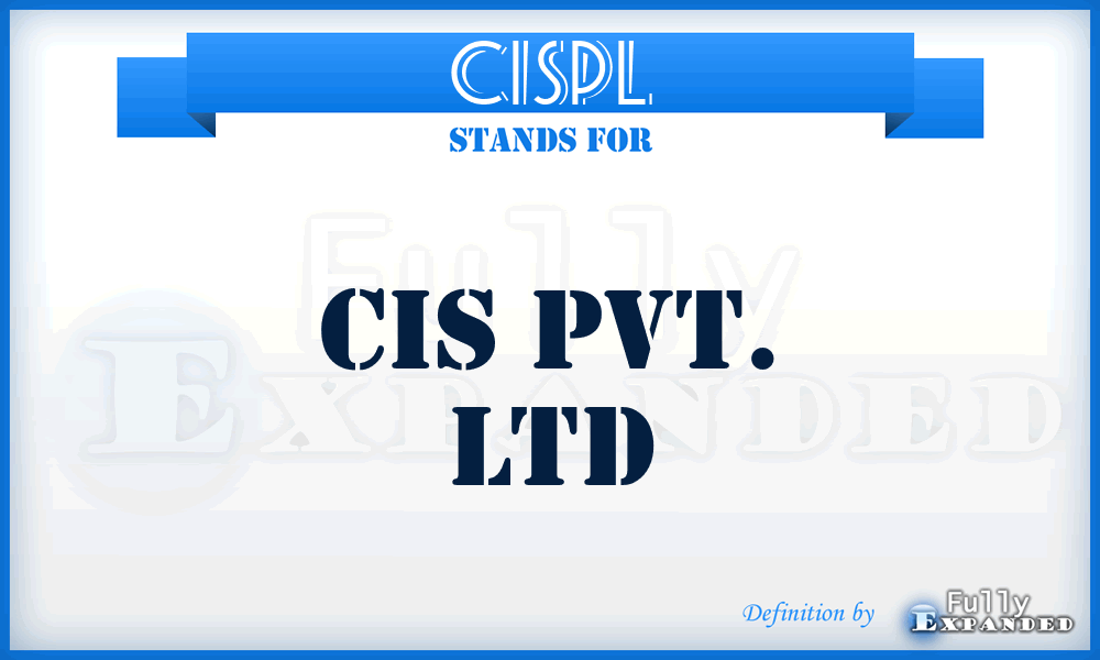 CISPL - CIS Pvt. Ltd