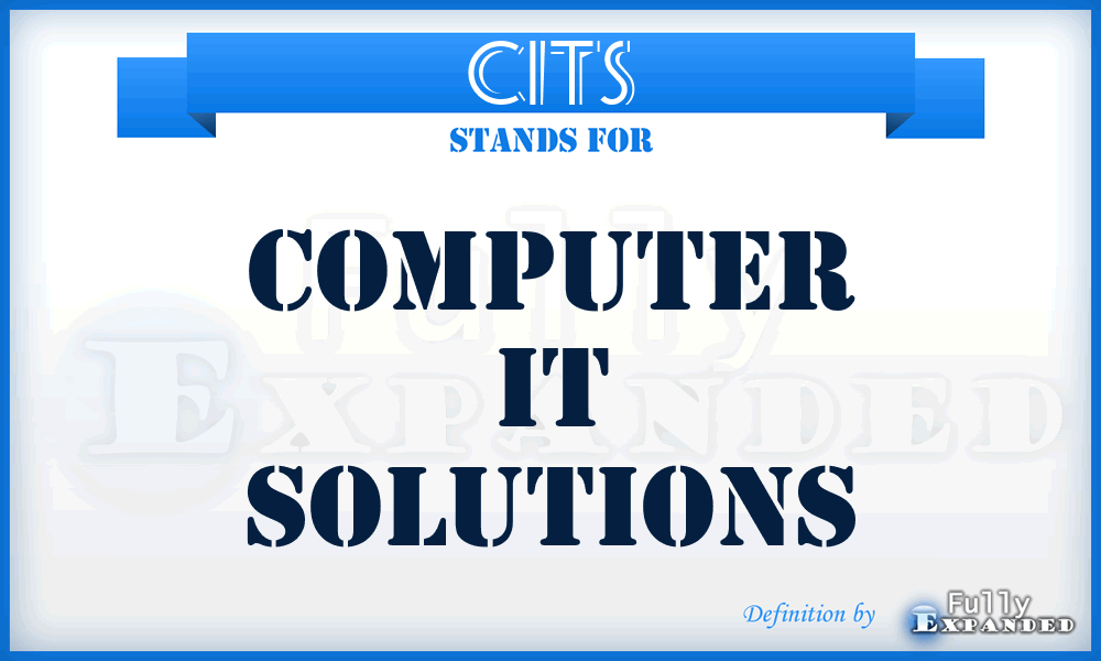 CITS - Computer IT Solutions