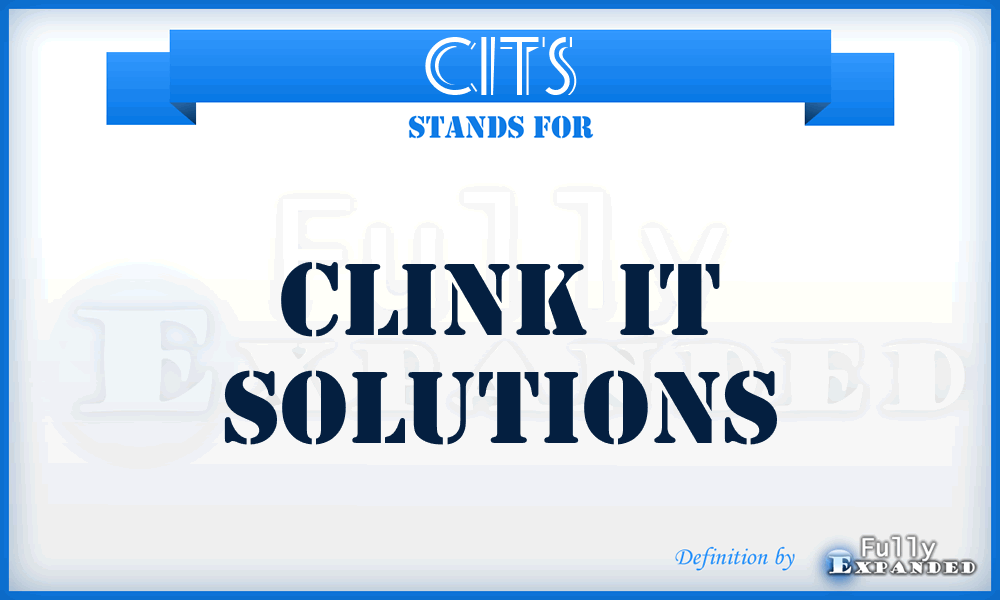 CITS - Clink IT Solutions