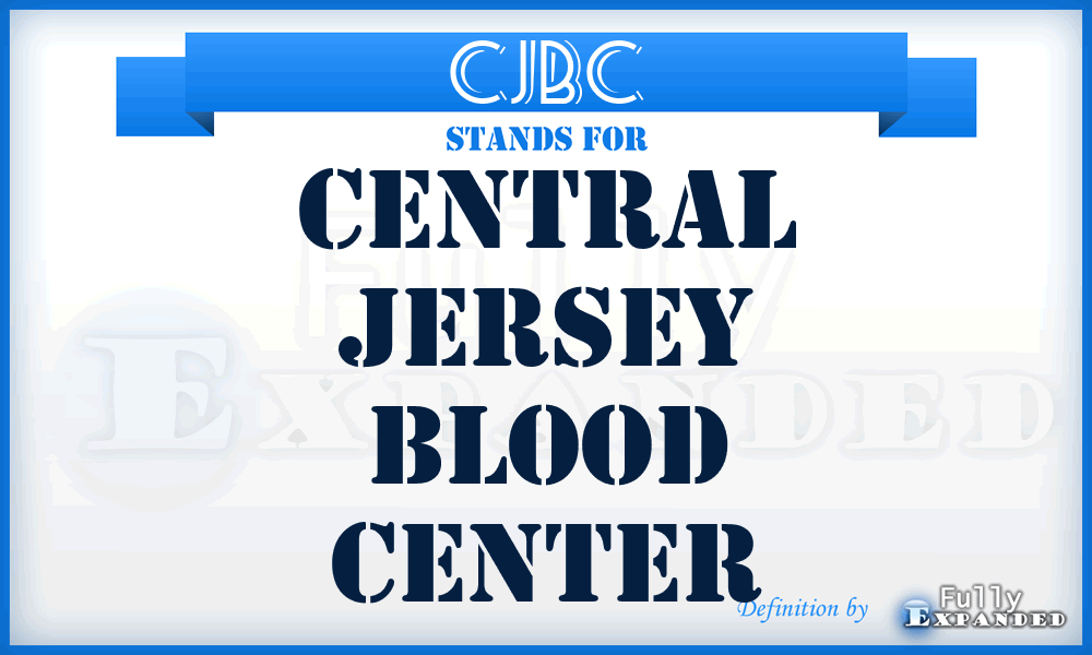 CJBC - Central Jersey Blood Center