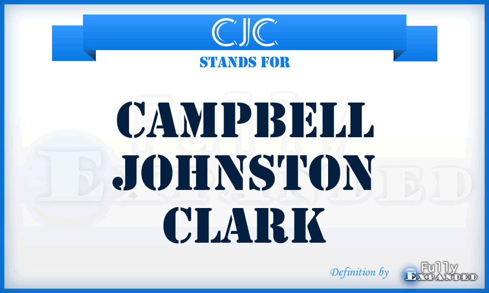 CJC - Campbell Johnston Clark