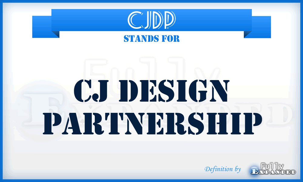 CJDP - CJ Design Partnership