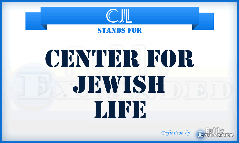 CJL - Center for Jewish Life