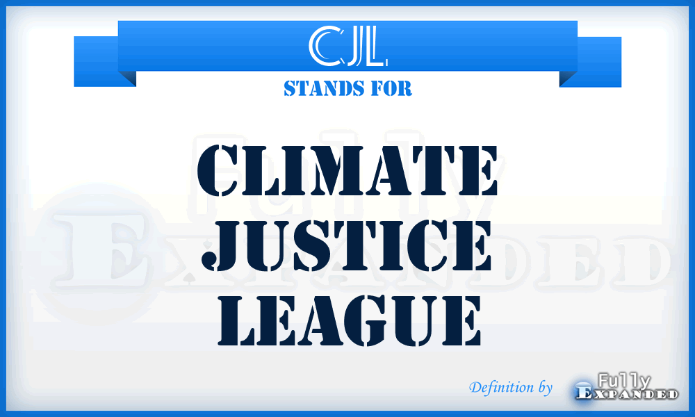 CJL - Climate Justice League
