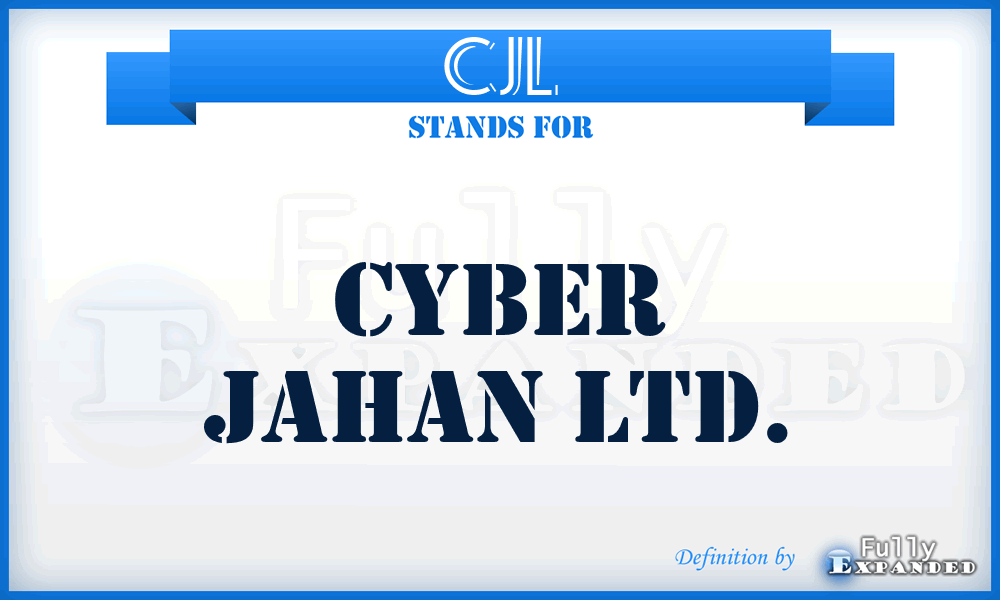 CJL - Cyber Jahan Ltd.