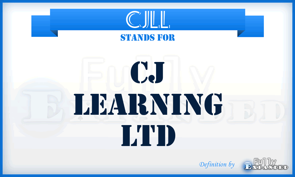CJLL - CJ Learning Ltd