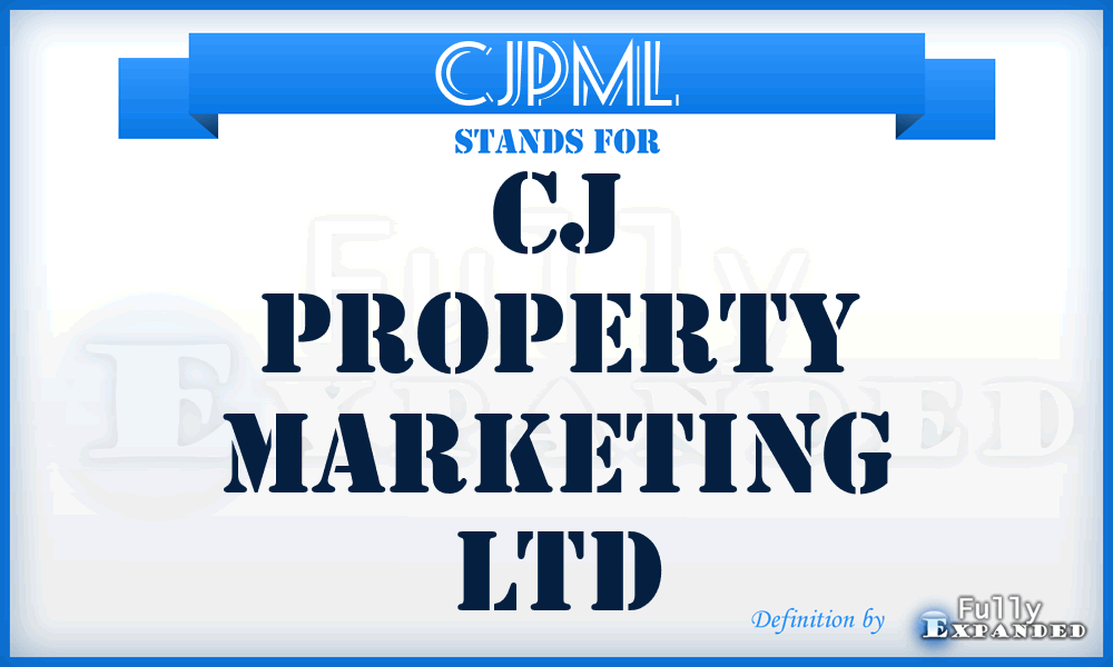 CJPML - CJ Property Marketing Ltd