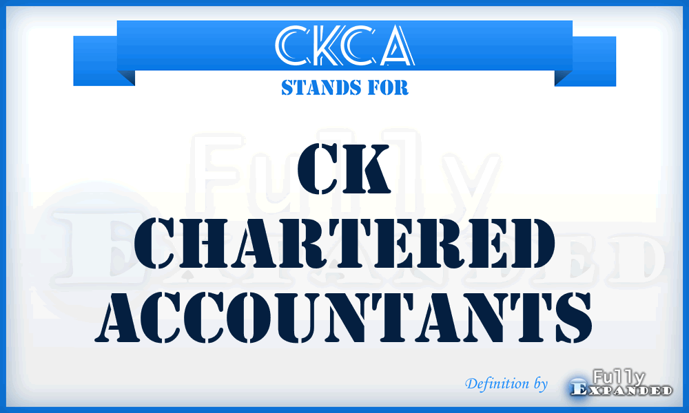 CKCA - CK Chartered Accountants