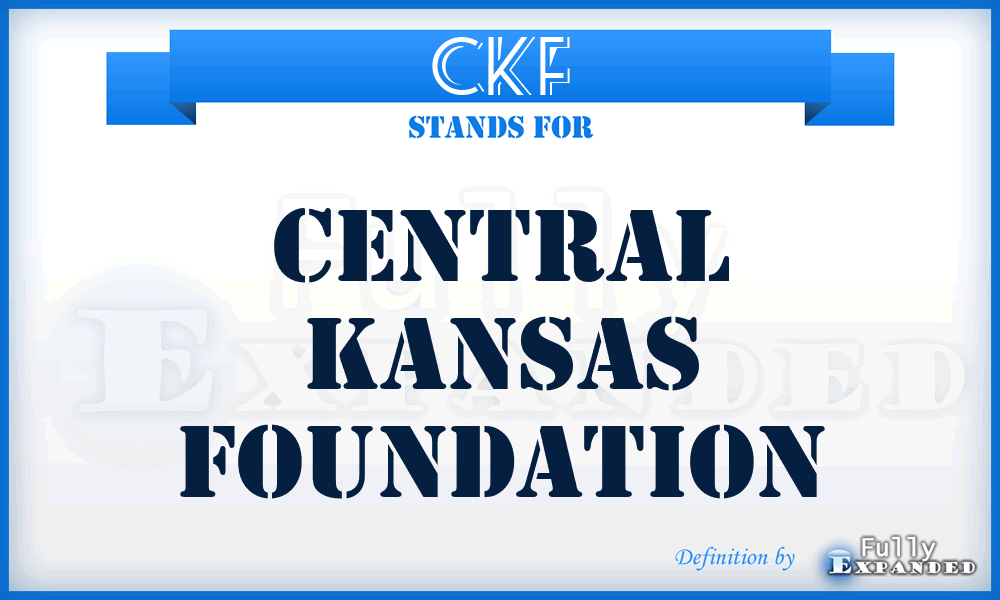 CKF - Central Kansas Foundation