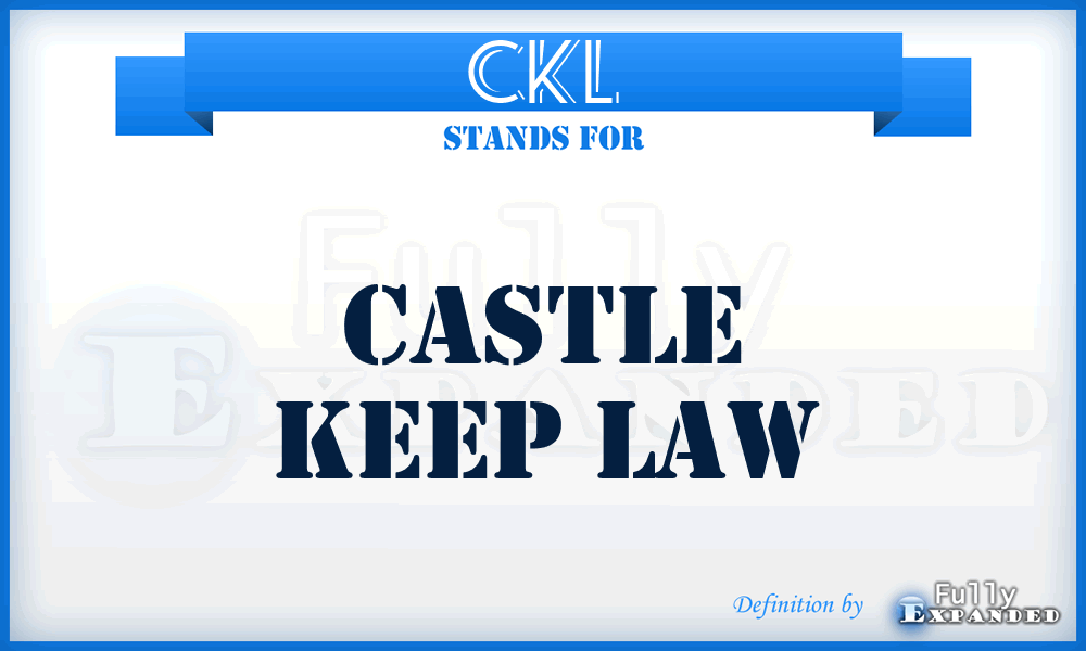 CKL - Castle Keep Law
