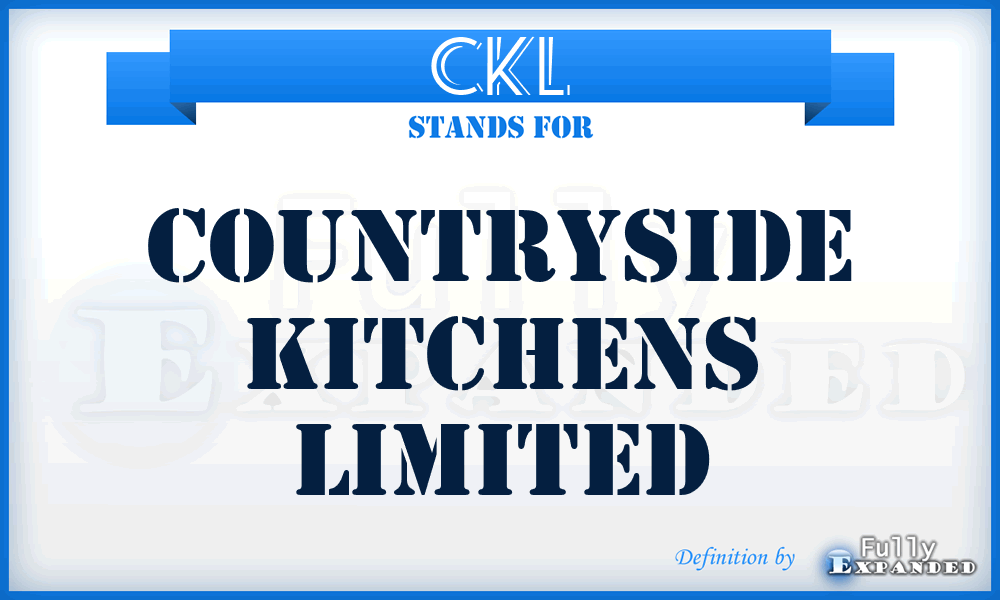 CKL - Countryside Kitchens Limited