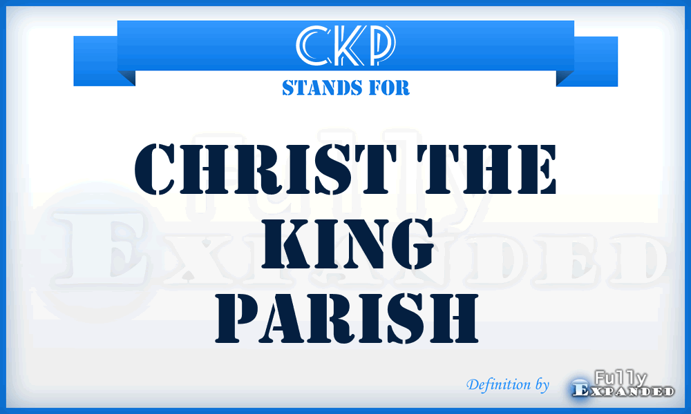CKP - Christ the King Parish