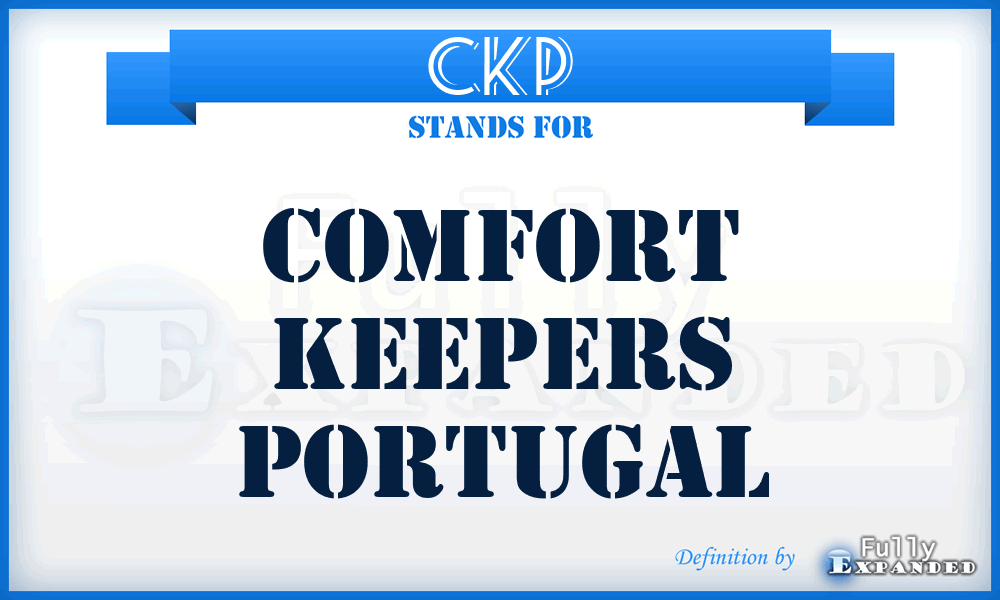 CKP - Comfort Keepers Portugal