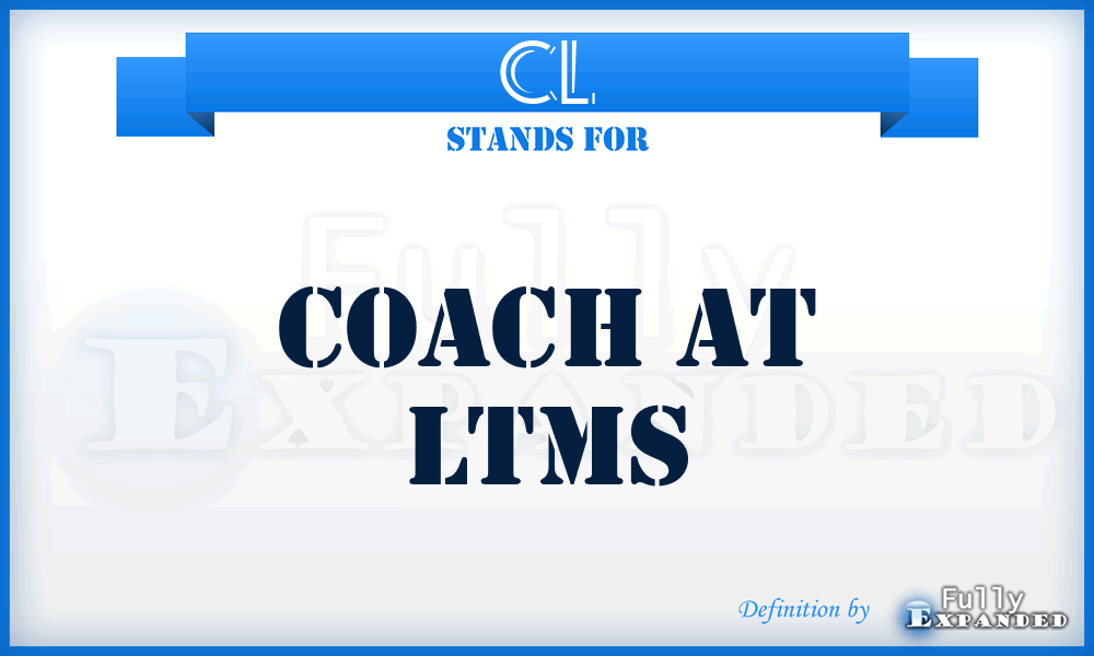 CL - Coach at Ltms