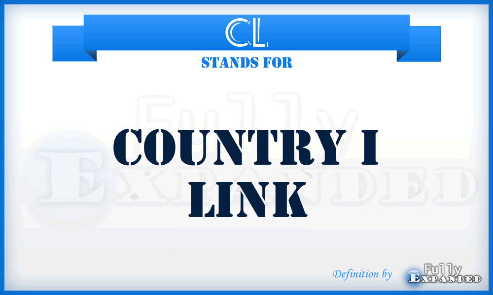 CL - Country i Link