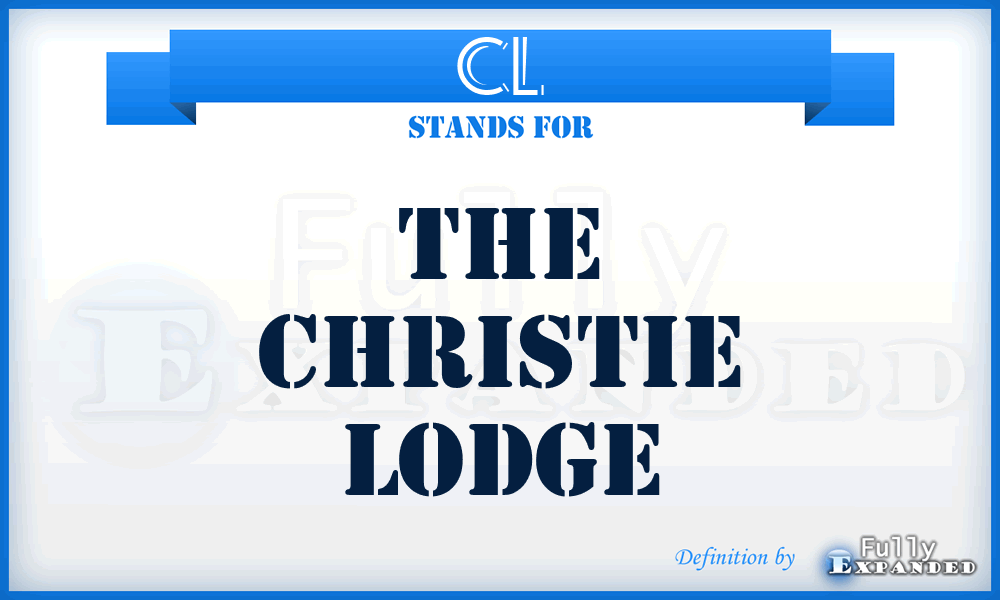 CL - The Christie Lodge